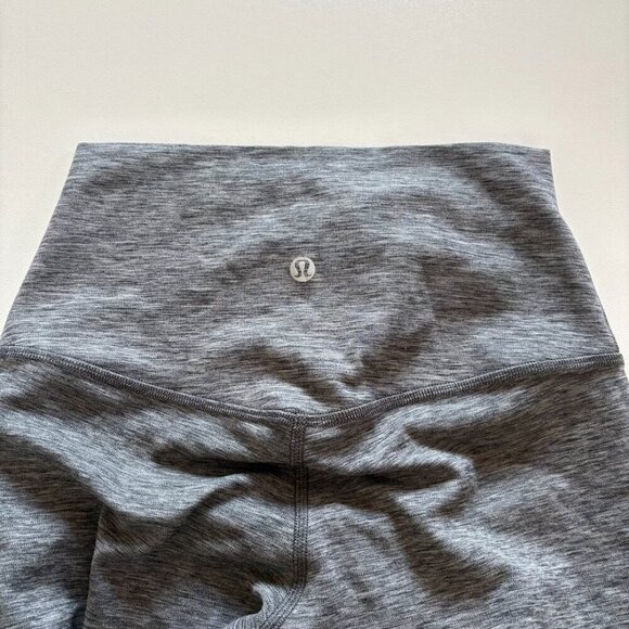 NWT Lululemon Align Pant 25 Space Dye Grey Heather Legging Soft - Picture 6 of 6